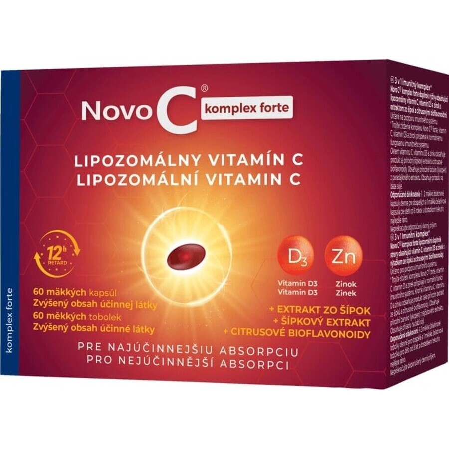 Novo C complex forte VITAMINA C LIPOSOMAL 1×60 tbl