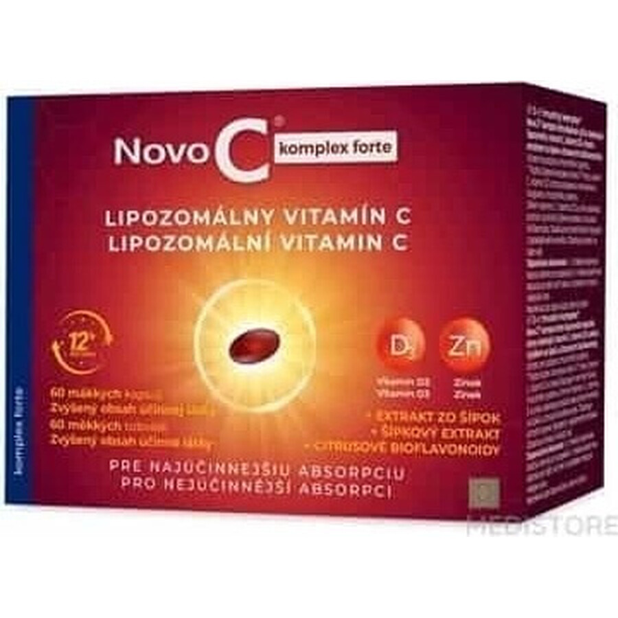 Novo C complex forte VITAMINA C LIPOSOMAL 1×60 tbl