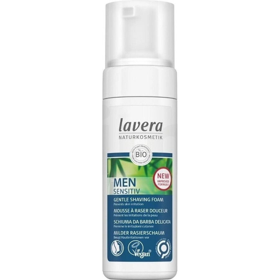 Lavera schiuma da barba delicata per uomo 150ml 1×1 pz.