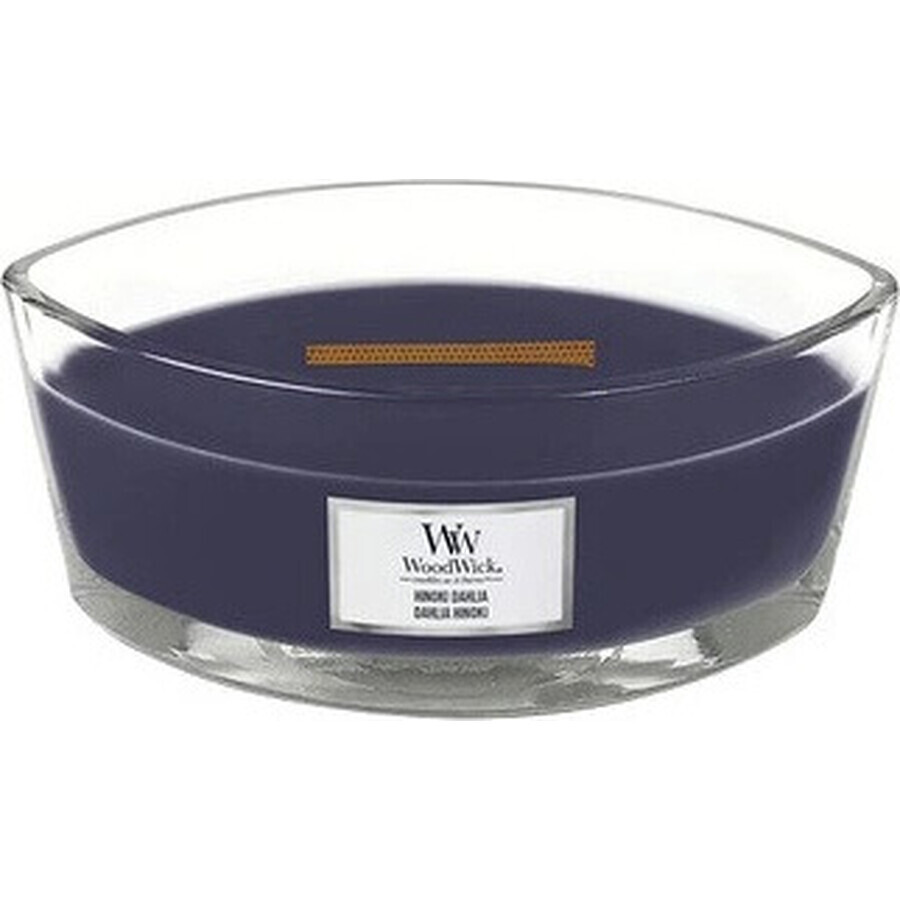 WoodWick Boat lumânare Hinoki Dahlia 1×453,6 g, lumânare parfumată