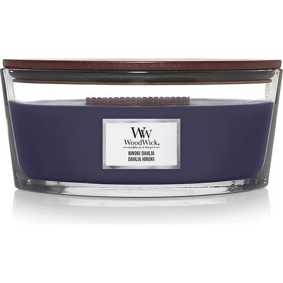 WoodWick Boat lumânare Hinoki Dahlia 1×453,6 g, lumânare parfumată