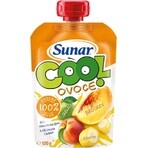 Sunar COOL Fruit Melocotón, Plátano, Manzana 1×120 g, Melocotón, Plátano, Manzana, 12m+