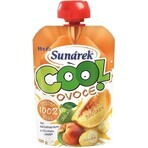 Sunar COOL Fruit Melocotón, Plátano, Manzana 1×120 g, Melocotón, Plátano, Manzana, 12m+