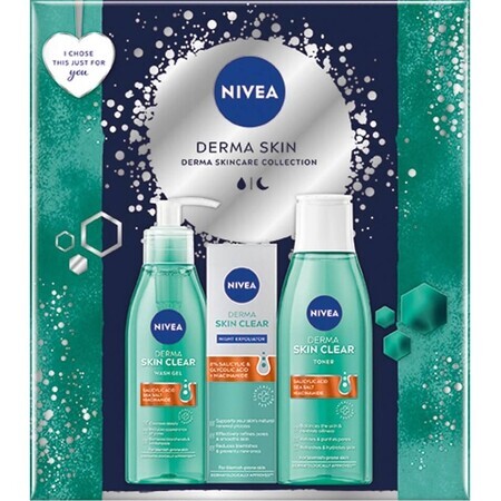 NIVEA BOX FACE DERMA 1×1 pz, confezione regalo