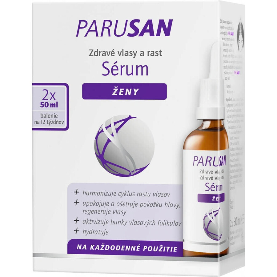 PARUSAN Serum for healthy hair and growth 2×50 ml, hair serum