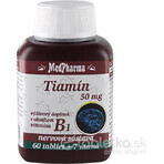 MedPharma TIAMINE 50 mg (vitamine B1) 1×67 tbl, 60+7 gratuit