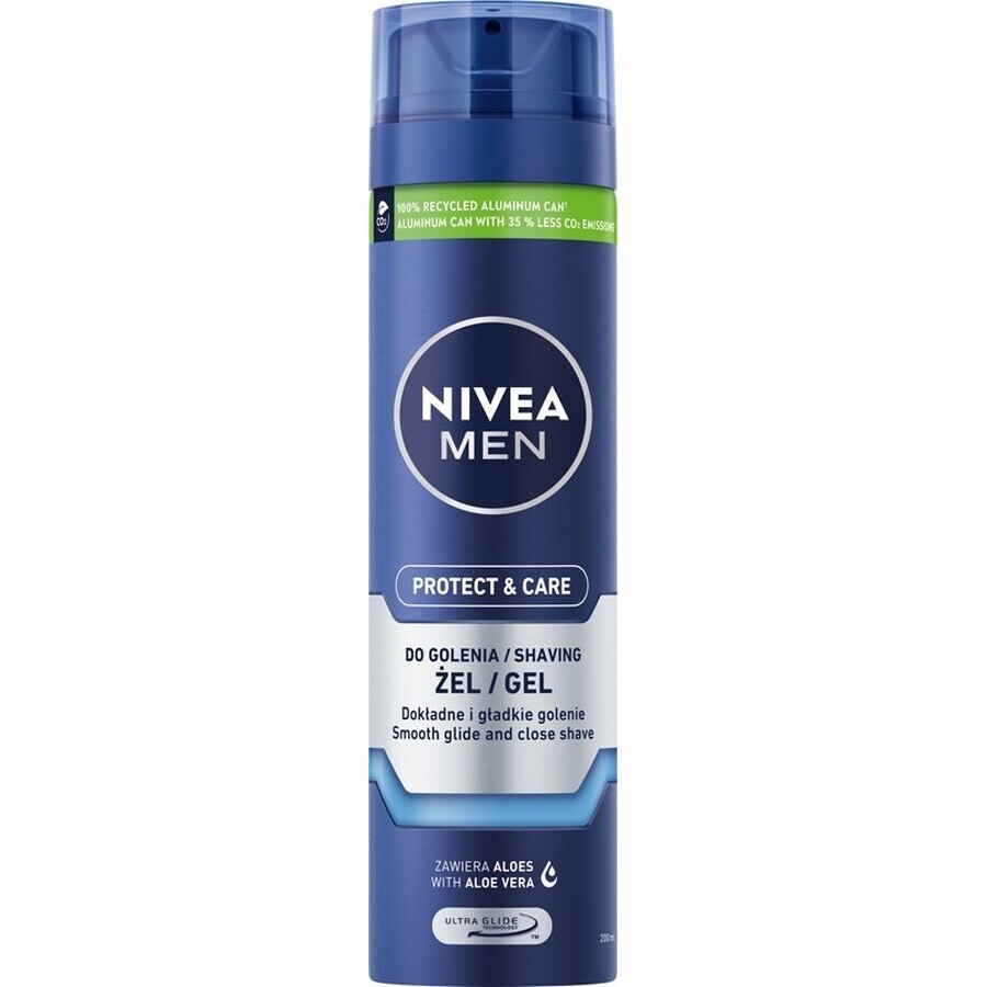 NIVEA MEN Original Shave Gel 1×200 ml, gel