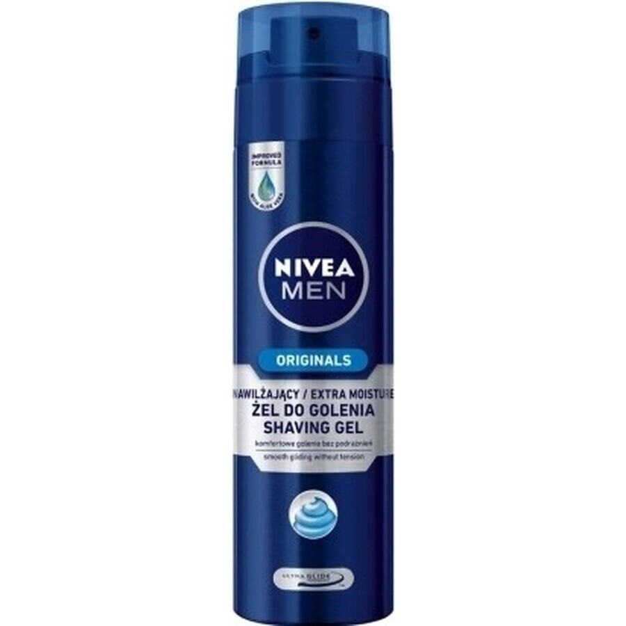 NIVEA MEN Original Shave Gel 1×200 ml, gel