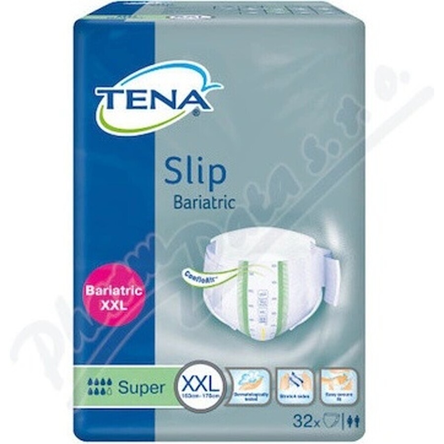 TENA Bariatric Braguitas XXL 1×32 unidades, braguitas con pañal