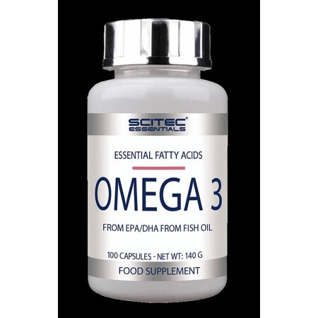 Scitec Nutrition Omega3 1×100 cps, suplemento dietético