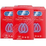 DUREX Feel Thin Extra Lubricado paquete 1×54 uds, preservativos