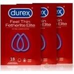 DUREX Feel Thin Extra Lubricado paquete 1×54 uds, preservativos