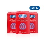 DUREX Feel Thin Extra Lubricado paquete 1×54 uds, preservativos