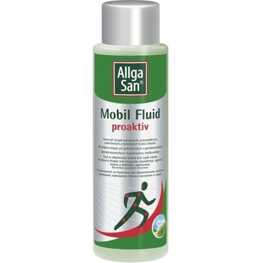 Allga San San Mobil Fluid 1×250 ml, solución para masajes