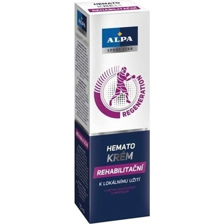 ALPA SportStar HEMATO CREMA 1×75 ml, crema de rehabilitación