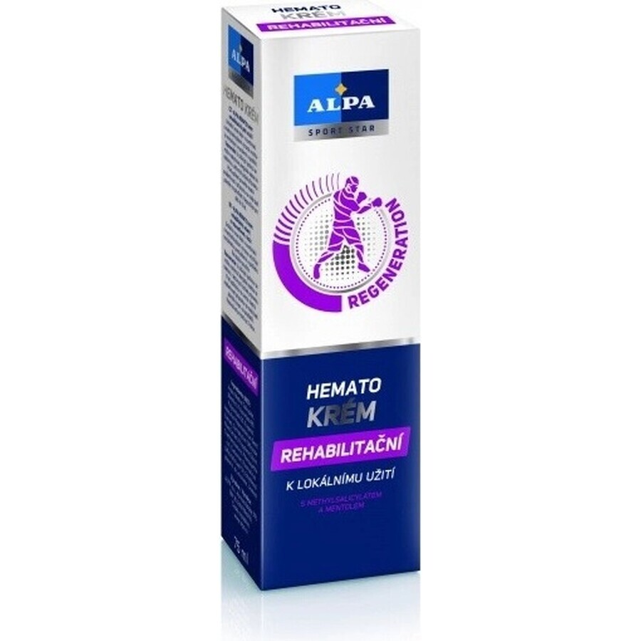 ALPA SportStar HEMATO CREMA 1×75 ml, crema de rehabilitación