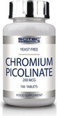 Scitec Nutrition Picolinato de Cromo 1&#215;100 tbl, complemento alimenticio