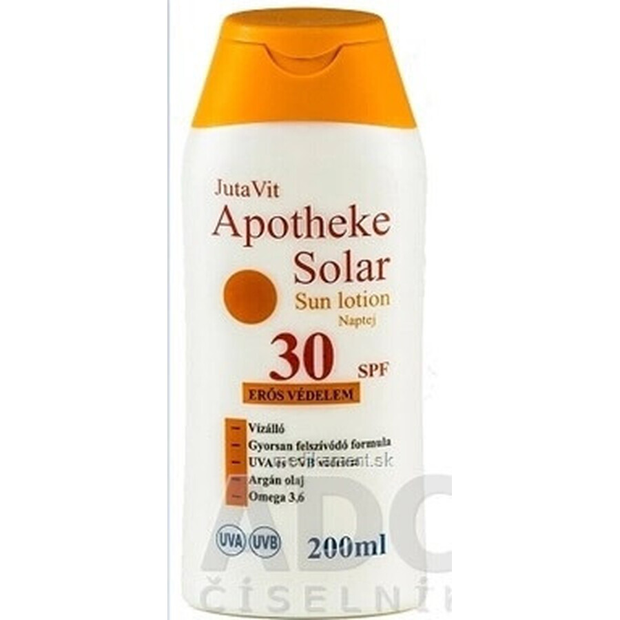 JutaVit Apotheke Zonnelotion 30 SPF 1x200 ml