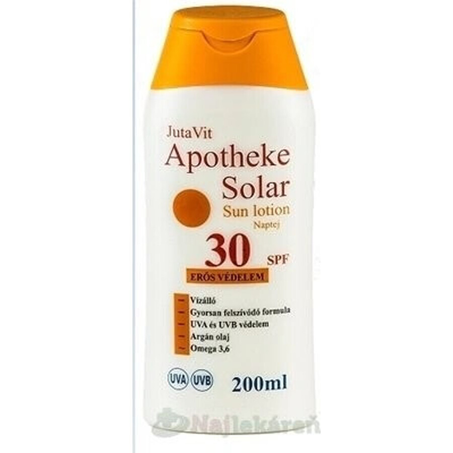 JutaVit Apotheke Zonnelotion 30 SPF 1x200 ml