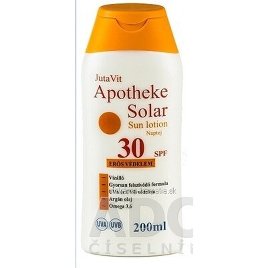 JutaVit Apotheke Zonnelotion 30 SPF 1x200 ml