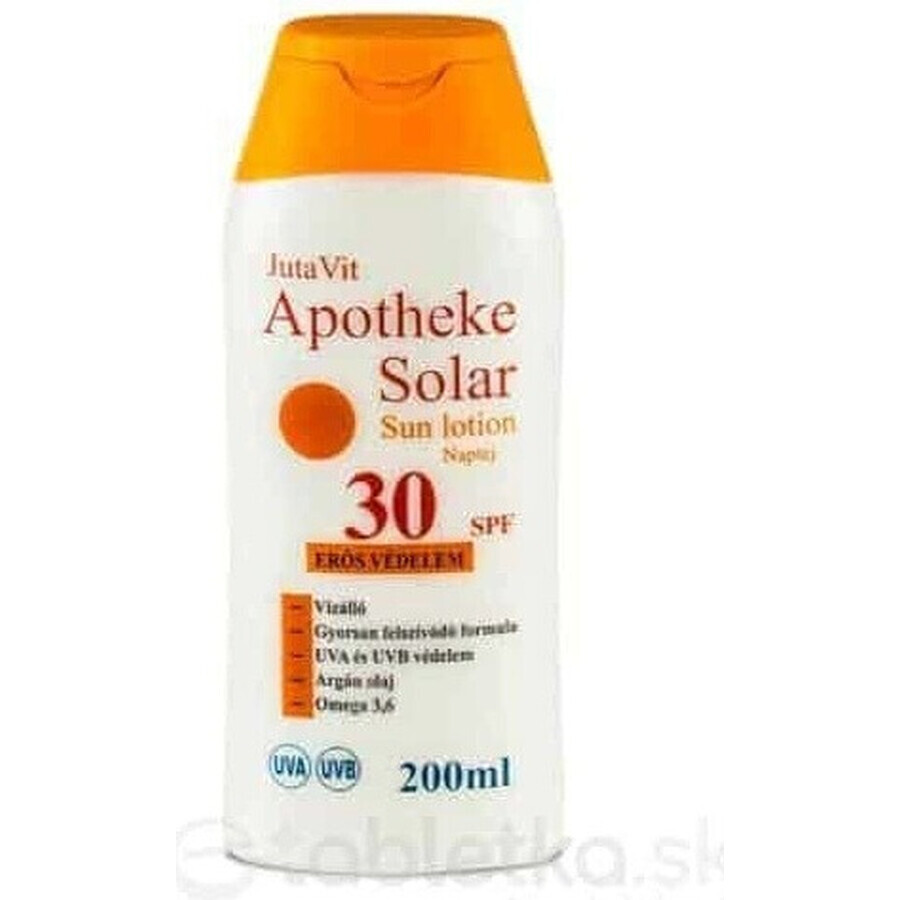 JutaVit Apotheke Zonnelotion 30 SPF 1x200 ml