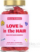 LOVE is in the HAIR - Gominolas para un cabello sano 1&#215;60 piezas, suplemento nutricional