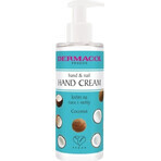 Dermacol Cremă de mâini și unghii Coconut 1×150 ml, cremă de mâini