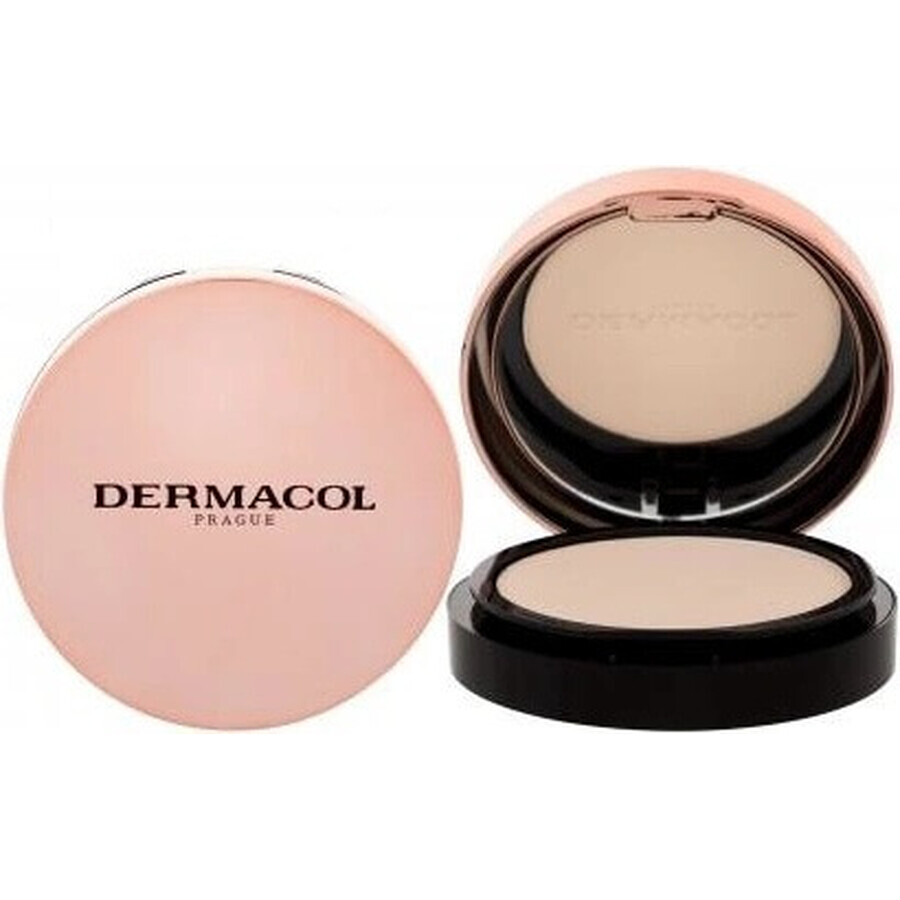 Dermacol 24H Long-Wear 2in1 Langanhaltendes Make-up und Puder Nr.1 1×9 g