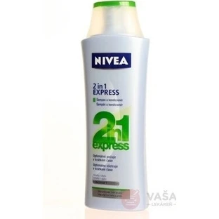 Champú Nivea 2en1 Care Express 1×250 ml, champú