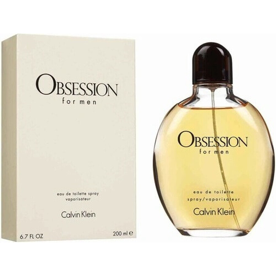 Calvin Klein Obsession Men Edt 200ml 1×200 ml, eau de toilette