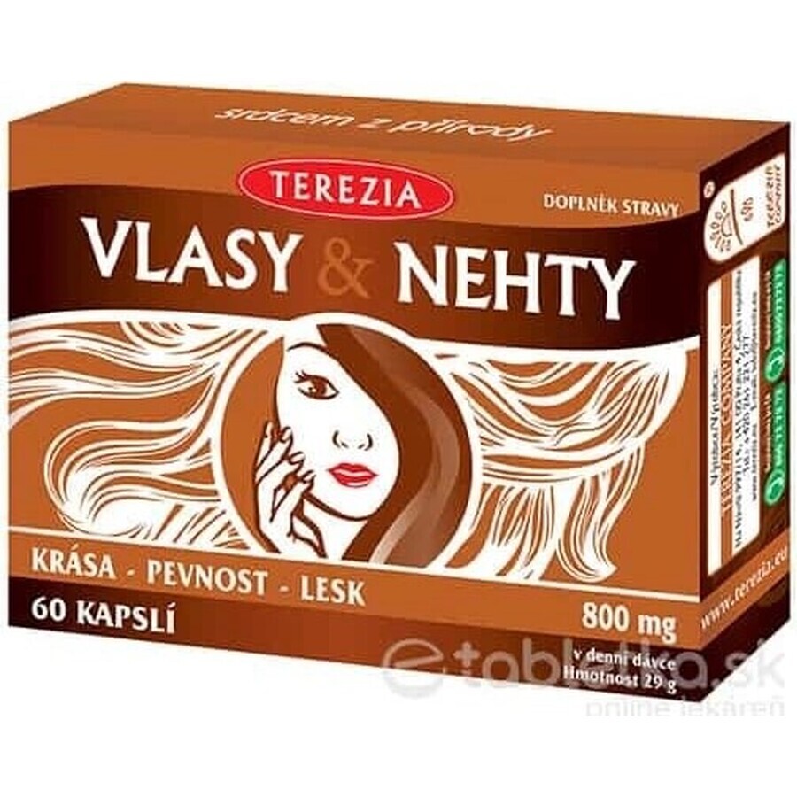 TEREZIA HAIR & NECHTY 1×60 cps, integratore alimentare