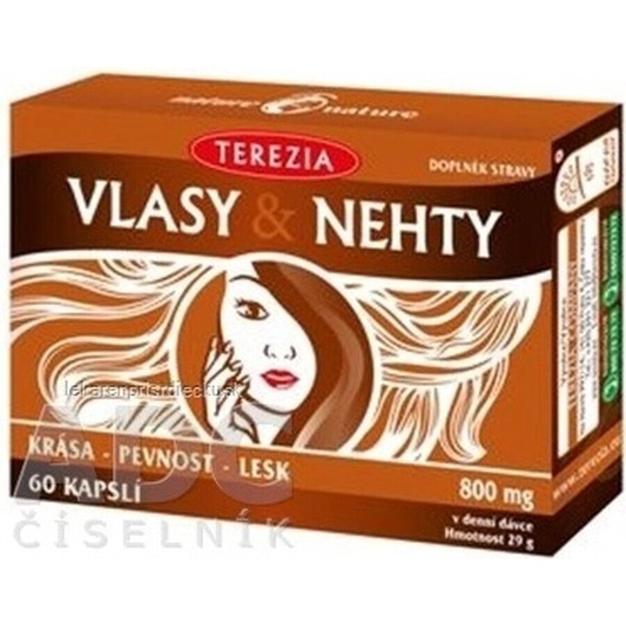 TEREZIA HAIR & NECHTY 1×60 cps, integratore alimentare