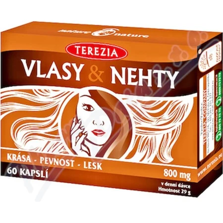 TEREZIA HAIR & NECHTY 1×60 cps, complemento alimenticio