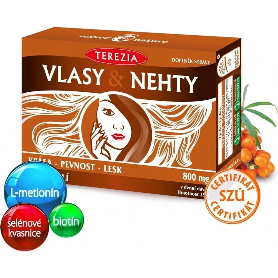 TEREZIA HAIR & NECHTY 1×60 cps, integratore alimentare