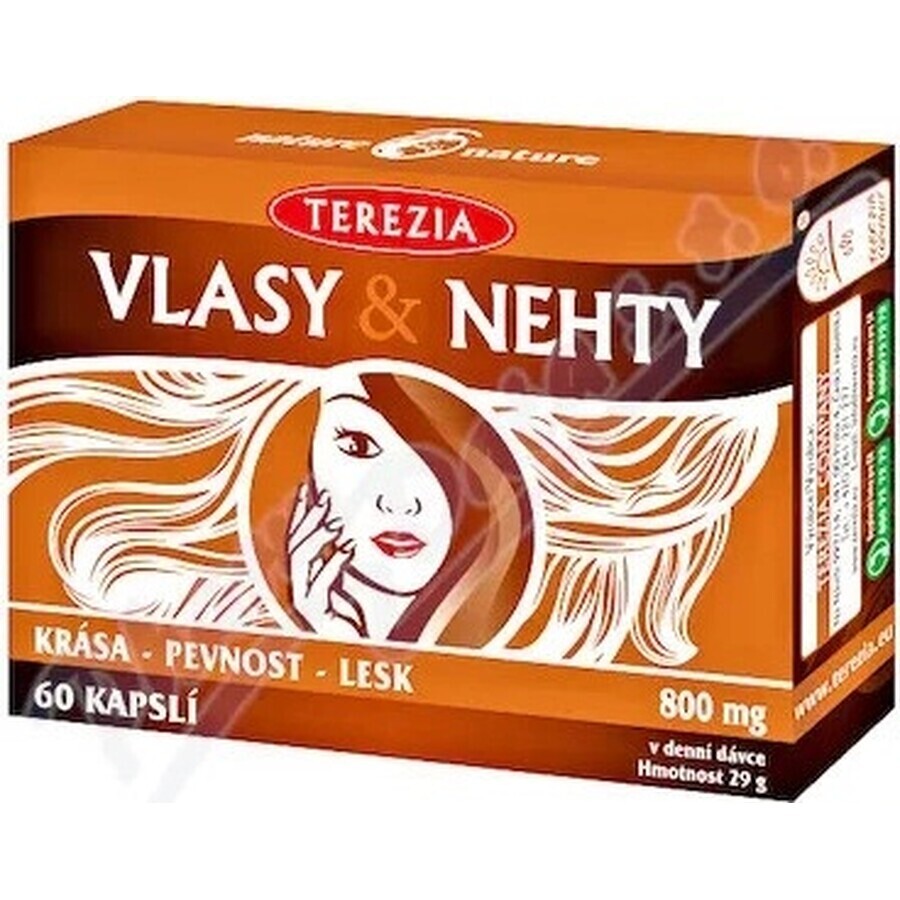 TEREZIA HAIR & NECHTY 1×60 cps, integratore alimentare