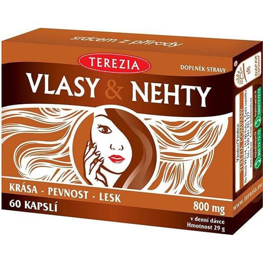 TEREZIA HAIR & NECHTY 1×60 cps, integratore alimentare