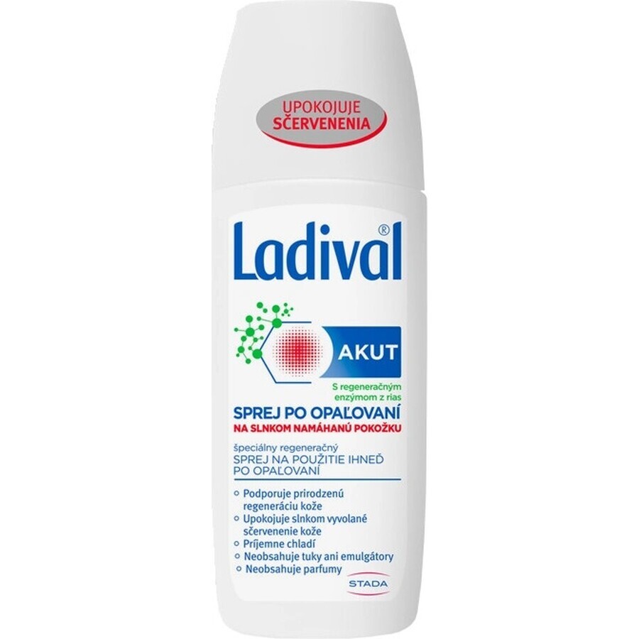 LADIVAL Akut spray 1×150 ml, spray après bain de soleil