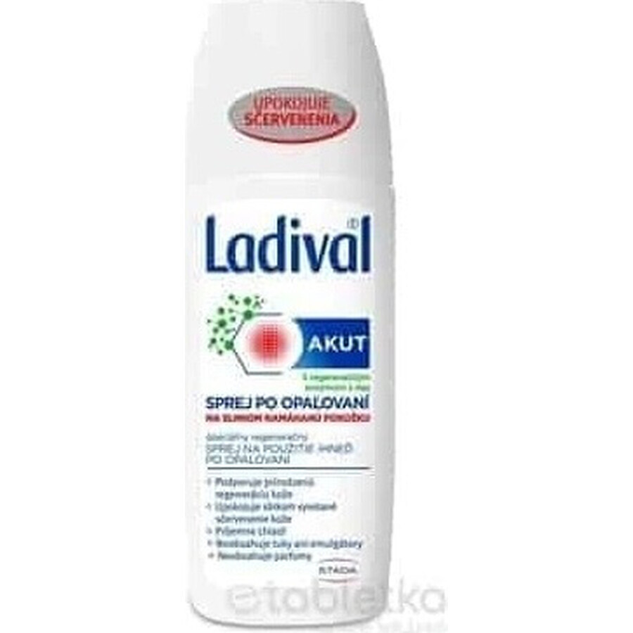 LADIVAL Akut spray 1×150 ml, spray après bain de soleil