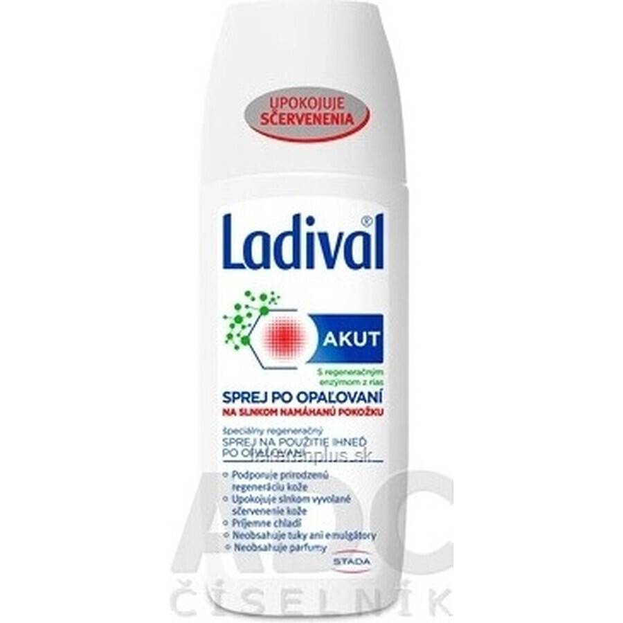 LADIVAL Akut spray 1×150 ml, spray après bain de soleil