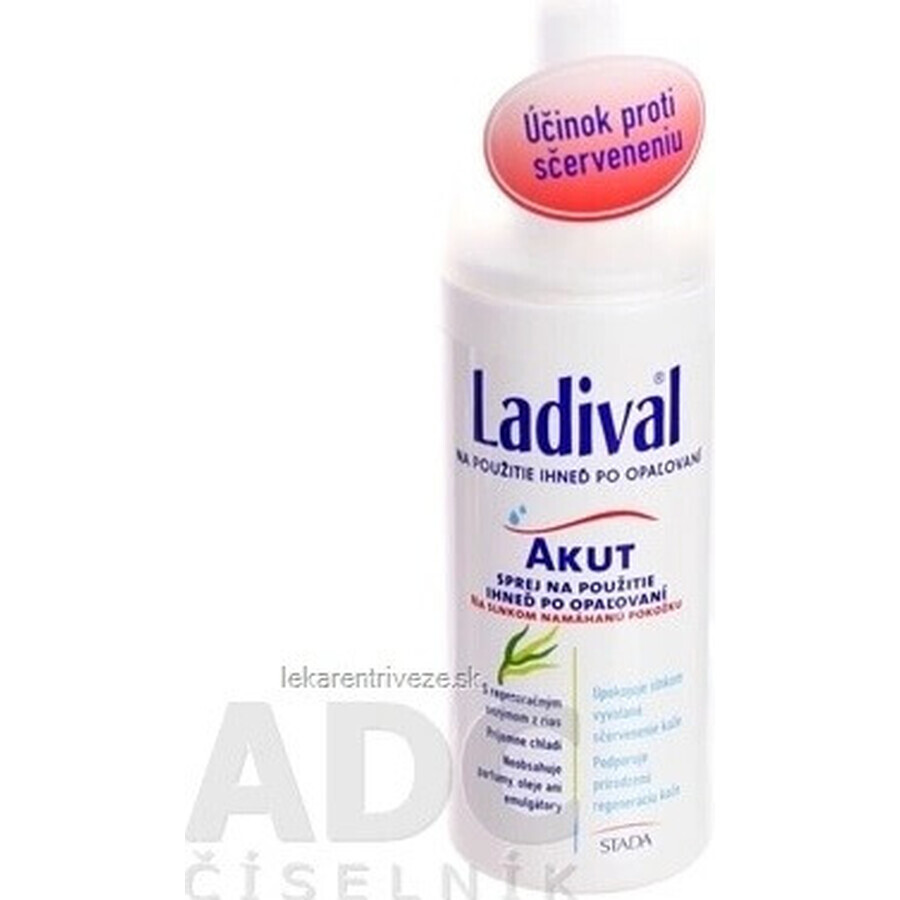 LADIVAL Akut spray 1×150 ml, spray après bain de soleil