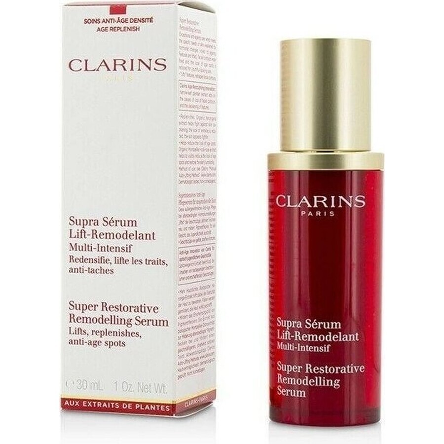 Clarins Clarins Serum Remodelante Antiedad Super Reparador 1×30 ml, Serum Remodelante Antiedad, Super Reparador