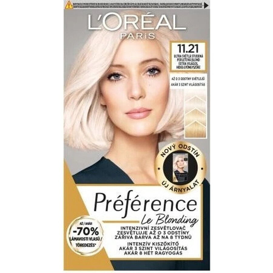 L'Oréal Paris Preference Le Blonding Rubio Ultra Claro Perlado Frío 1×180 ml color