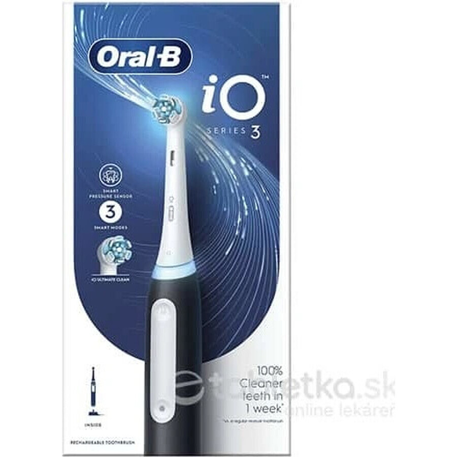 Oral B Oral B EK iO Series 3 Negro 1×1pcs, cepillo de dientes eléctrico