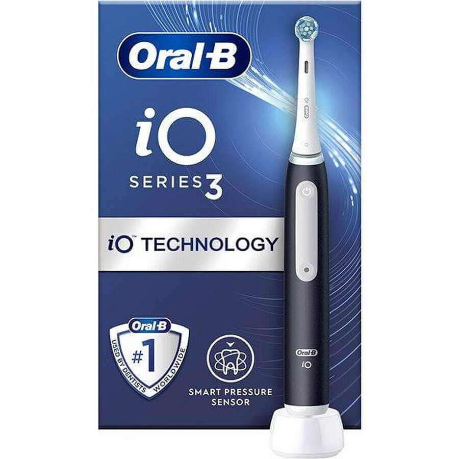 Oral B Oral B EK iO Series 3 Negro 1×1pcs, cepillo de dientes eléctrico