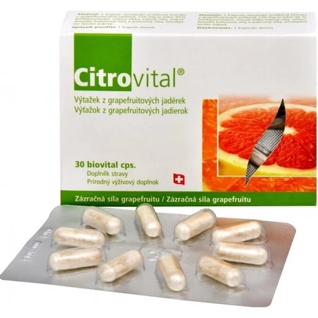 CITROVITAL CITROVITAL CAPSULES 1×30 cps, complément alimentaire