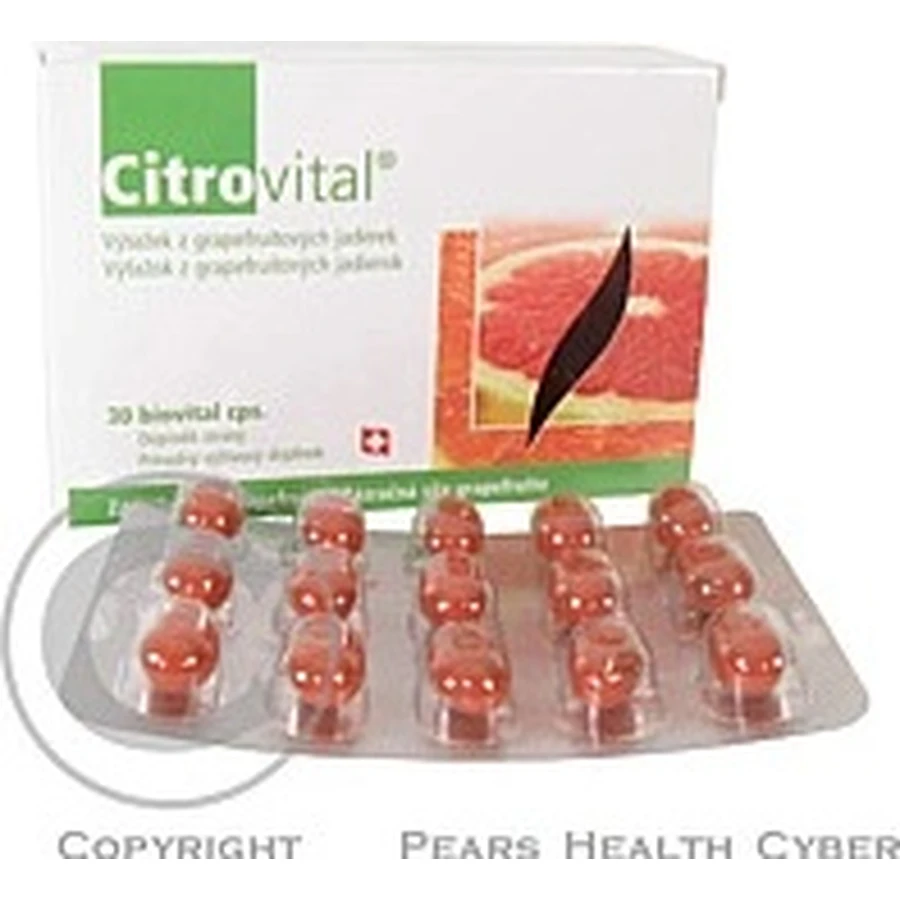 CITROVITAL CITROVITAL CAPSULES 1×30 cps, complément alimentaire