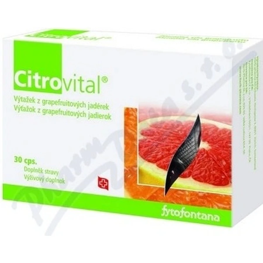 CITROVITAL CITROVITAL CAPSULES 1×30 cps, complément alimentaire