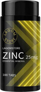 LagomStore Zinc 1&#215;100 tbl, complemento alimenticio