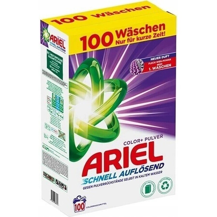 Ariel Powder 6kg / 100PD Color+ 1×6 kg, praf de spălat