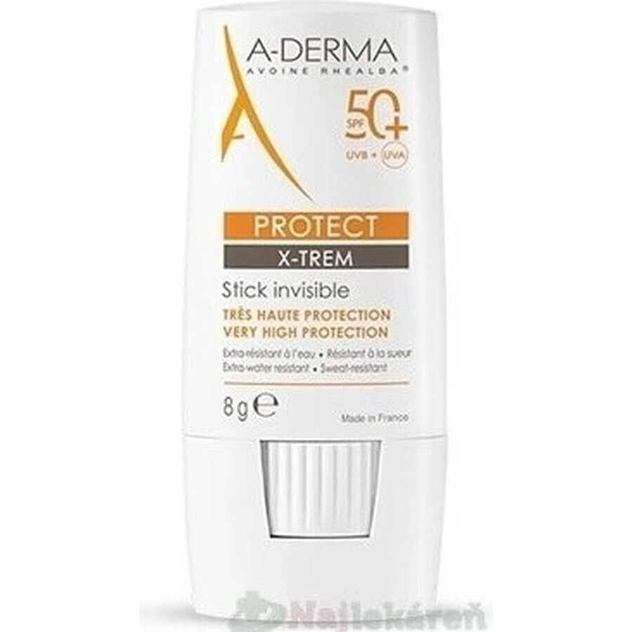 A-DERMA PROTECT X-TREM STICK 50+ stick trasparente 1x8 g